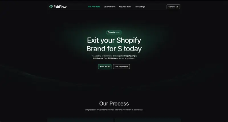 Exitflow website